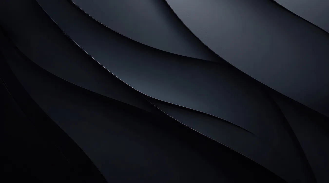 Abstract dark layered shapes